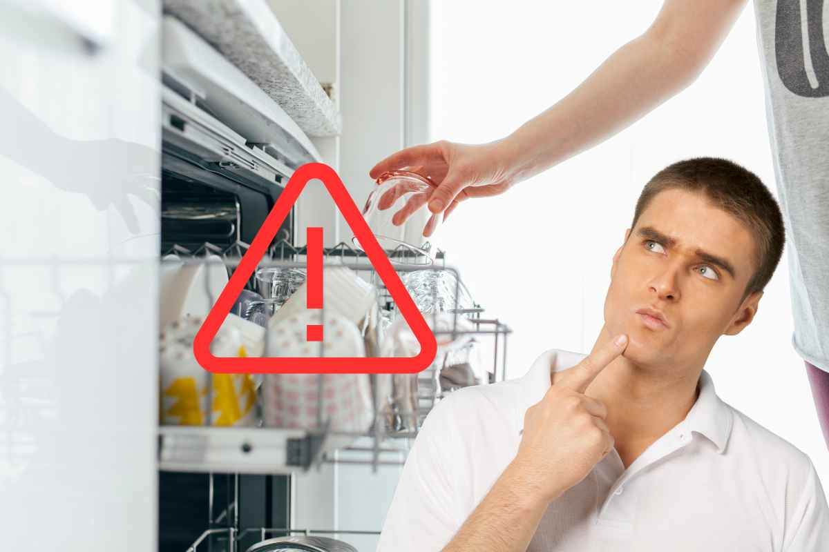 6 errori comuni quando carichi lavastoviglie