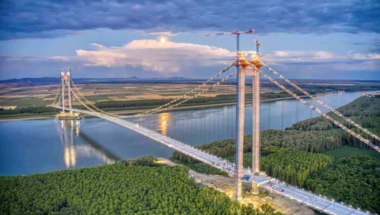 ponte sul Danubio a Braila